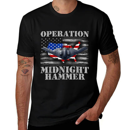 B-2 Stealth Jet Operation Midnight Hammer Comfortable T-Shirt