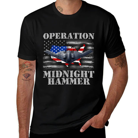 B-2 Stealth Jet Operation Midnight Hammer Comfortable T-Shirt