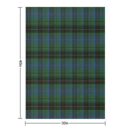 Davidson Clan Ancient Tartan Throw Blanket