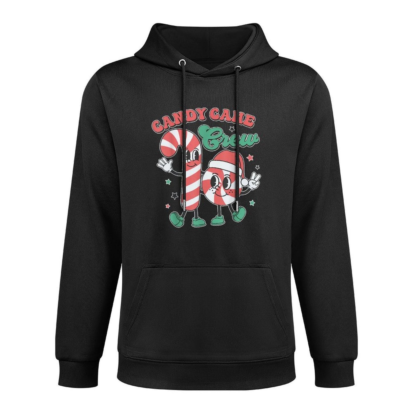 Candy Cane Crew - Funny Christmas Holiday Men Women Machine Washable Hoodie
