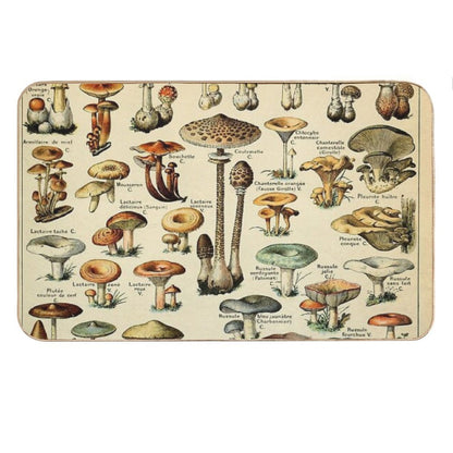 Mushrooms Bath Mat
