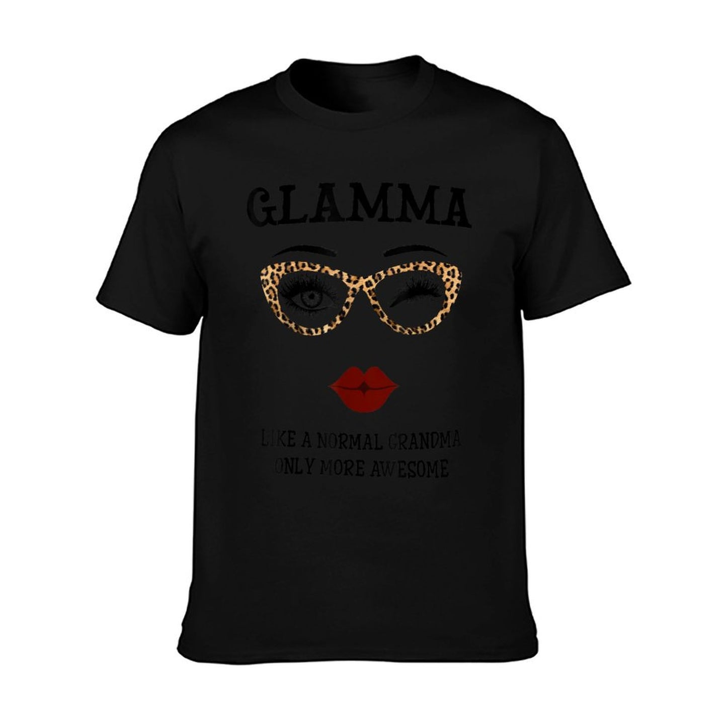 Glamma Like Normal Grandma Only More Awesome Leopard T-Shirt