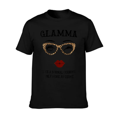 Glamma Like Normal Grandma Only More Awesome Leopard T-Shirt