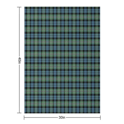 Clan Melville Tartan Throw Blanket