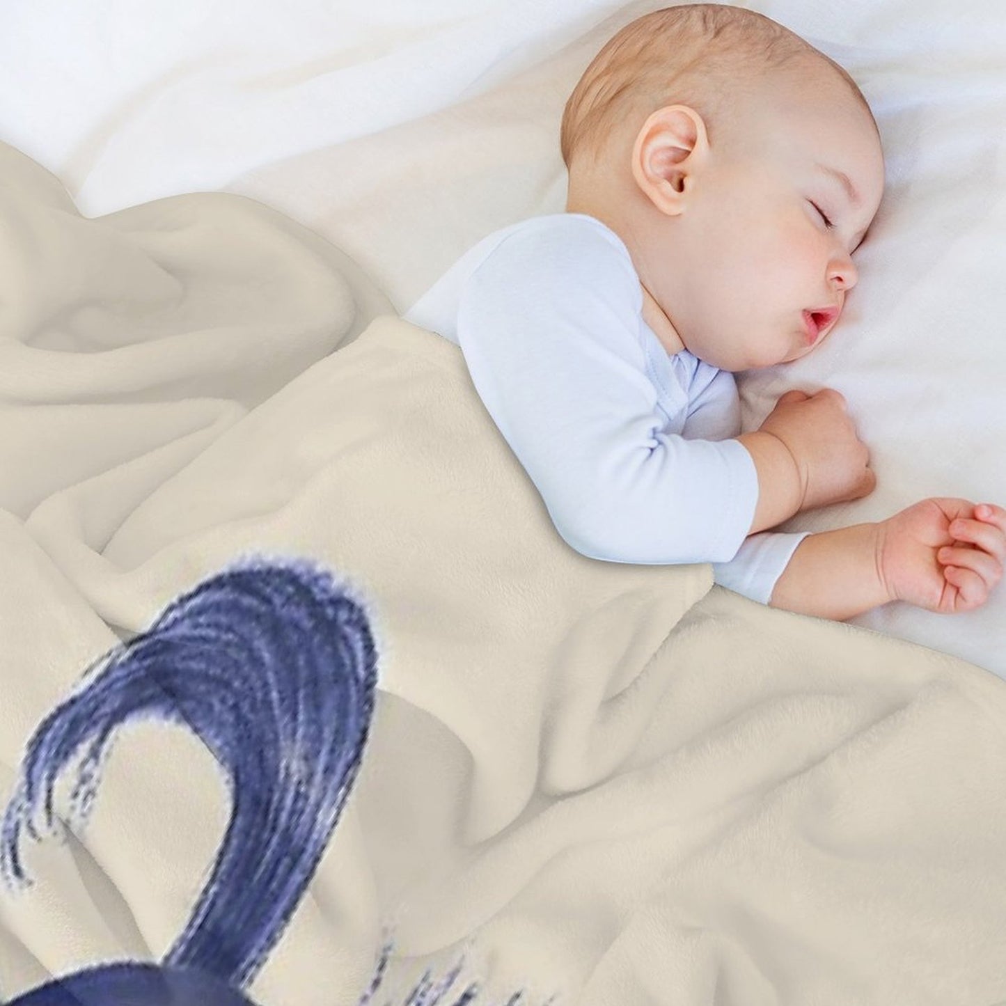 Labyrinth Worm Throw Blanket