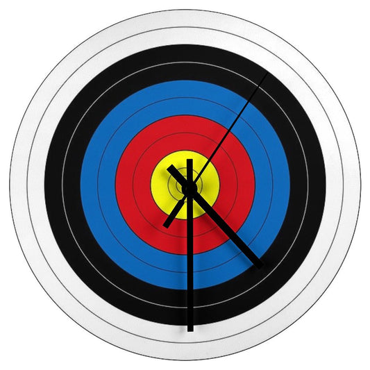 Archery Target  Target Face Wall Clock