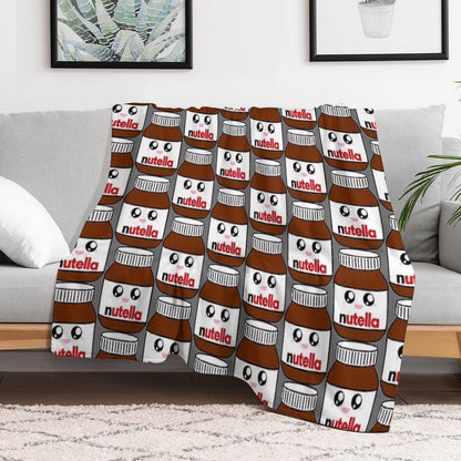 Nutella Throw Blanket