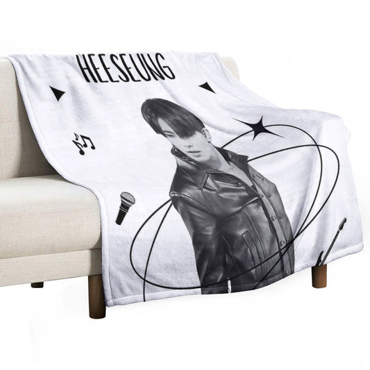 Enhypen Heeseung (Lee Heeseung) Throw Blanket