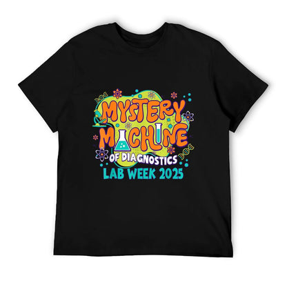 Mystery Machine of Diagnostics Lab Week 2025 Med Lab Tech T-Shirt