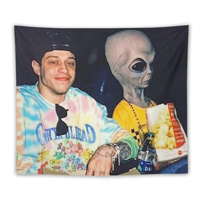 Pete Davidson Alien Tapestry Tapestry