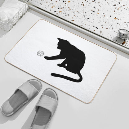 D20 Cat Bath Mat