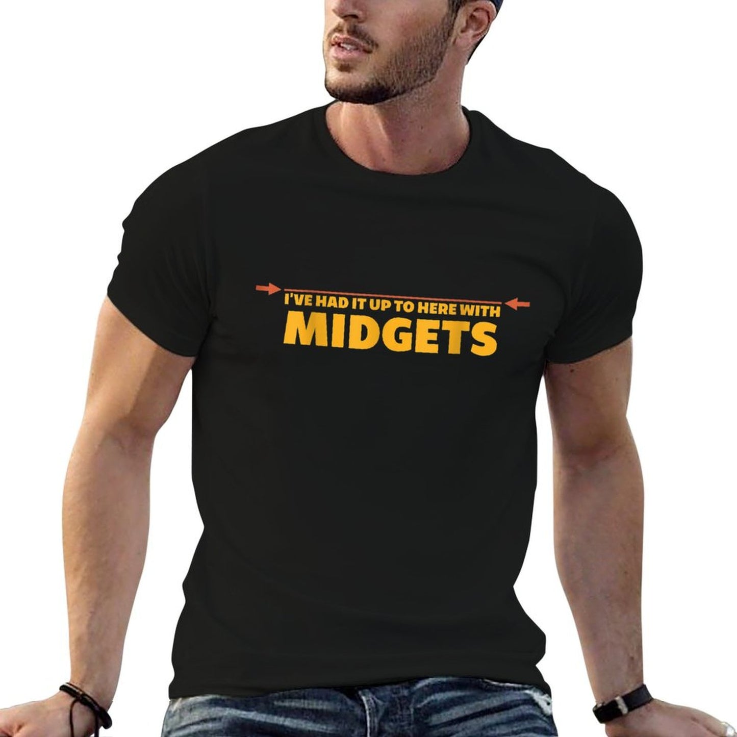 Politically Incorrect T-shirts Tshirt I&#39;ve Had It Up To Here T-Shirt