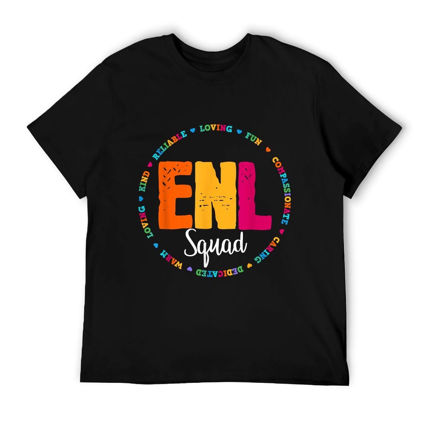 ENL Squad Teacher English New Language Squad Team T-Shirt
