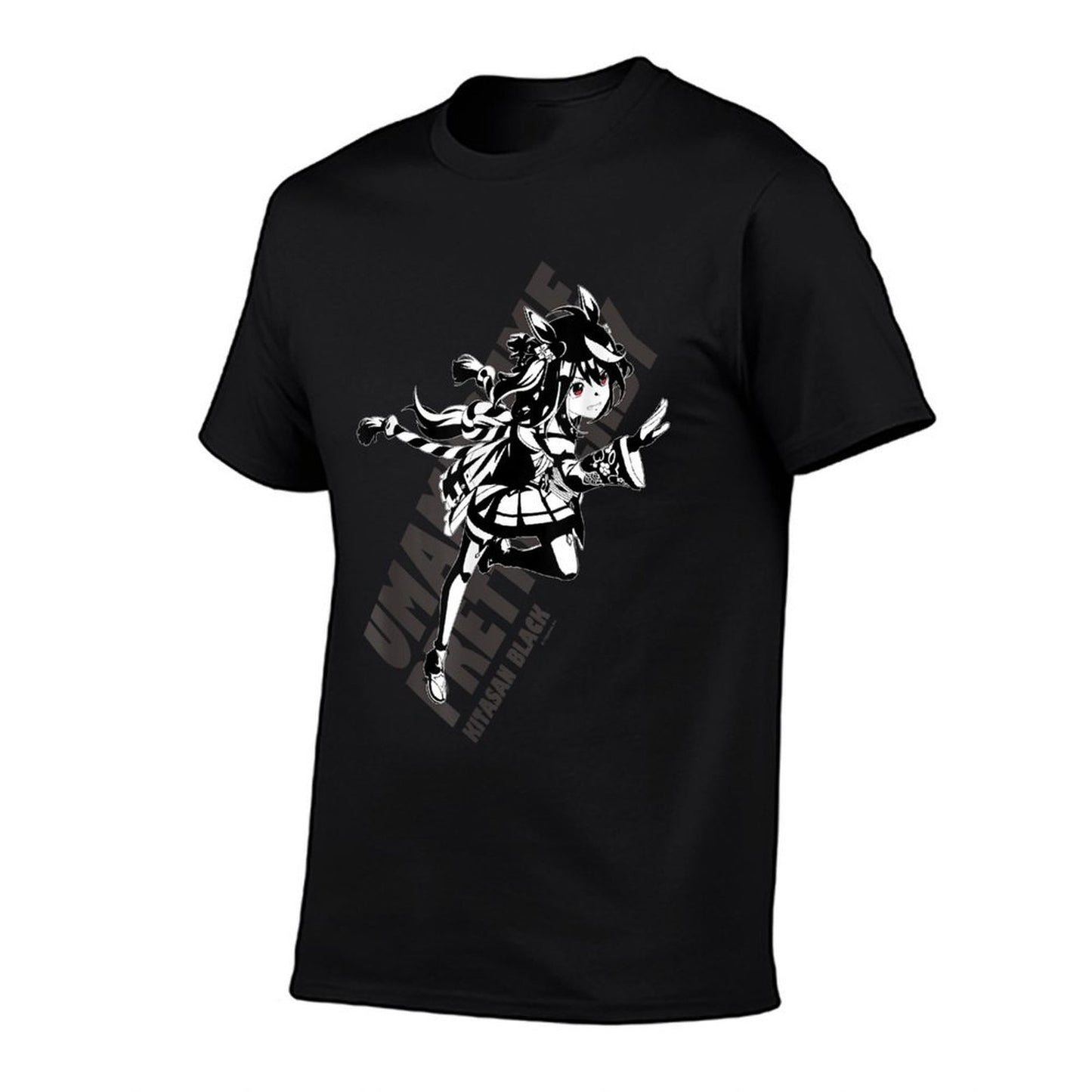 Umamusume Pretty Derby Kitasan Black  Eco-friendly Material T-Shirt