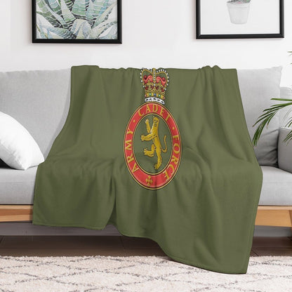 Army Cadet Force (ACF) - United Kingdom Throw Blanket