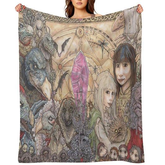 The Dark Crystal Throw Blanket