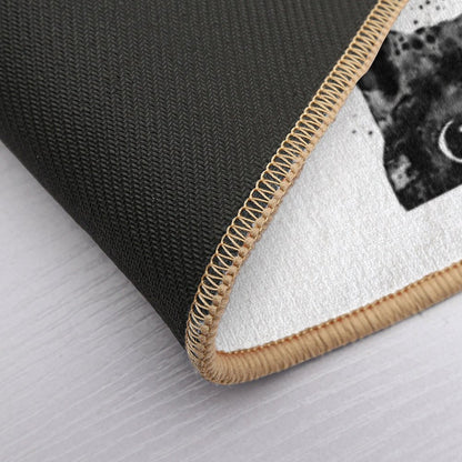 Peeking Cat Bath Mat
