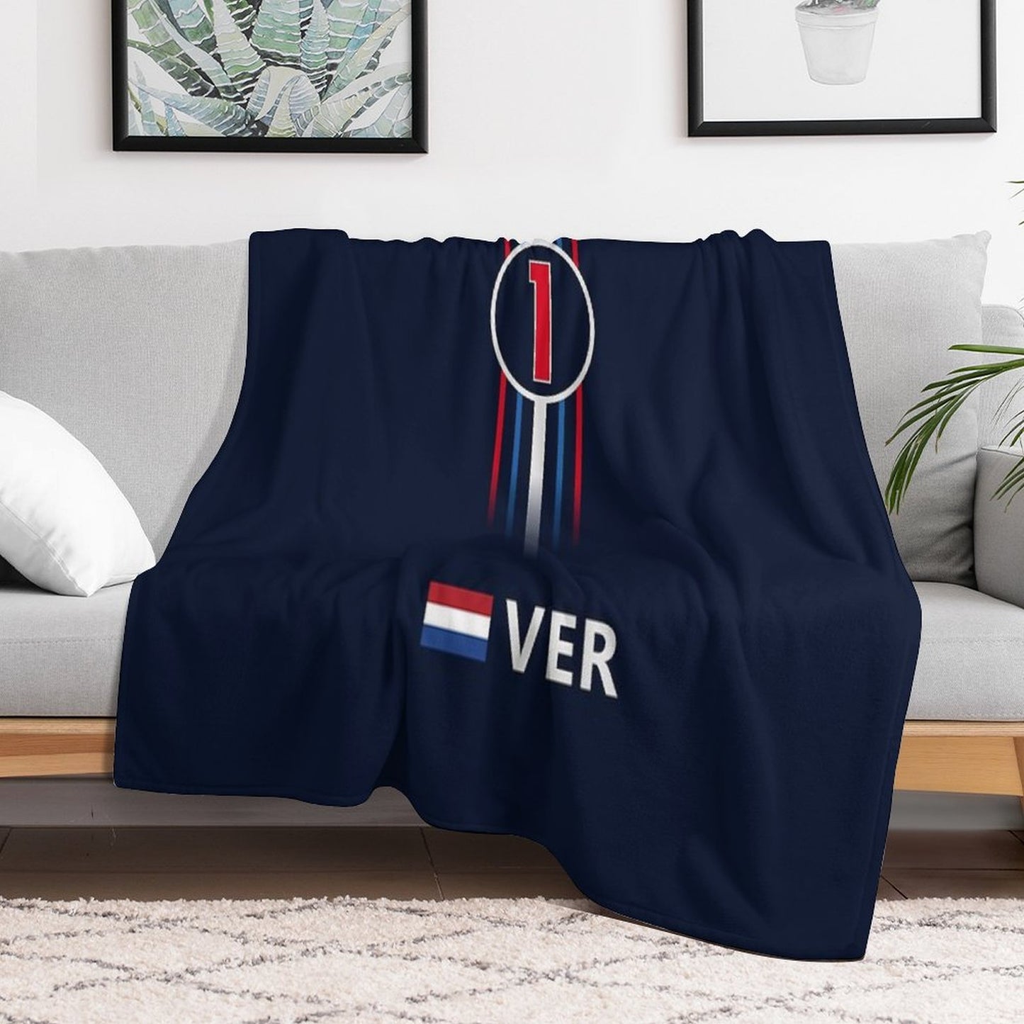 F1 2022 - #1 Verstappen [classic] Throw Blanket