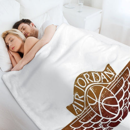Air Jordan Wings Throw Blanket