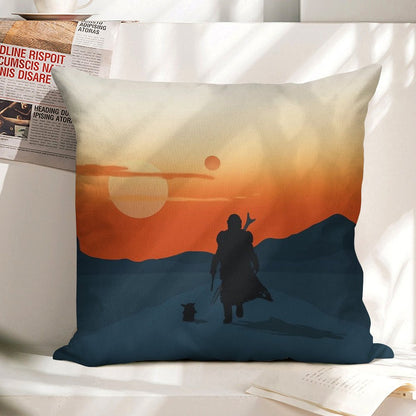 This Is The Way Linen Throw Pillow Cover