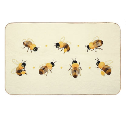 Honey Bees Bath Mat