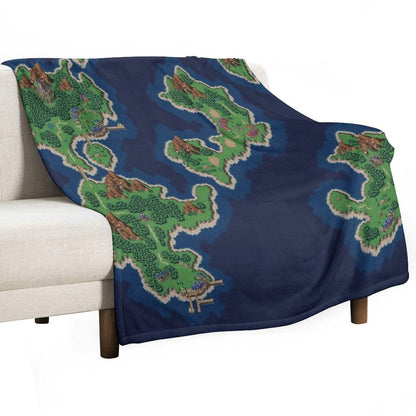 Chrono Trigger 1000 AD Throw Blanket