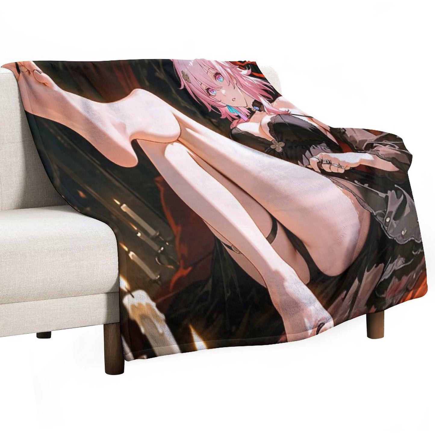 MARCH X Throw Blanket