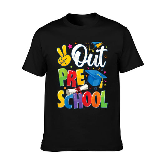 Out Preschool Graduate 2025 Pre K Graduation 2025 T-Shirt