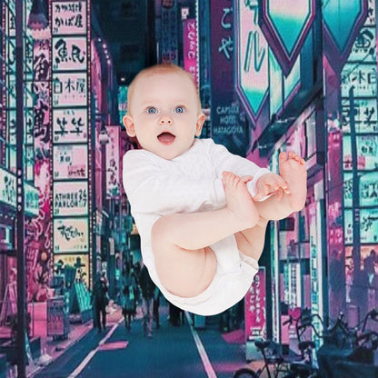 Tokyo - A Neon Wonderland Throw Blanket