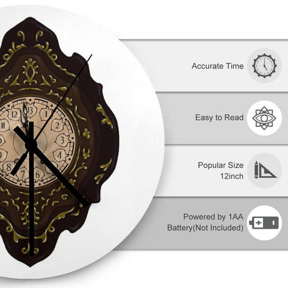 13th Hour Wall Clock
