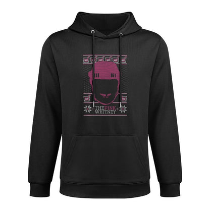The Pink Whitney Ugly Christmas Sweater Party Hockey Premium Shrink-Resistant Hoodie