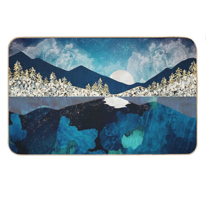 Midnight Water Bath Mat