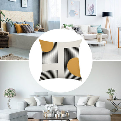 Bauhaus #16 Linen Throw Pillow Cover