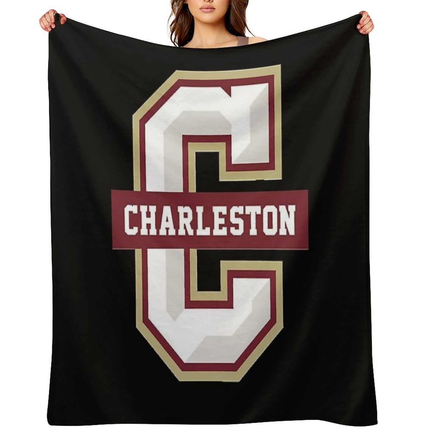 College of Charleston Cougars Classic Throw Blanket