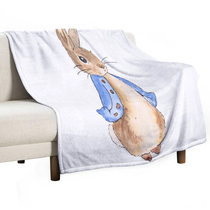 Peter Rabbit Throw Blanket