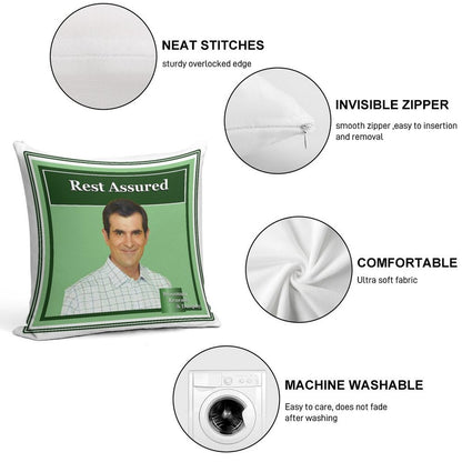 Phil Dunphy Rest Assured Soft Easy Maintenance Throw Pillow