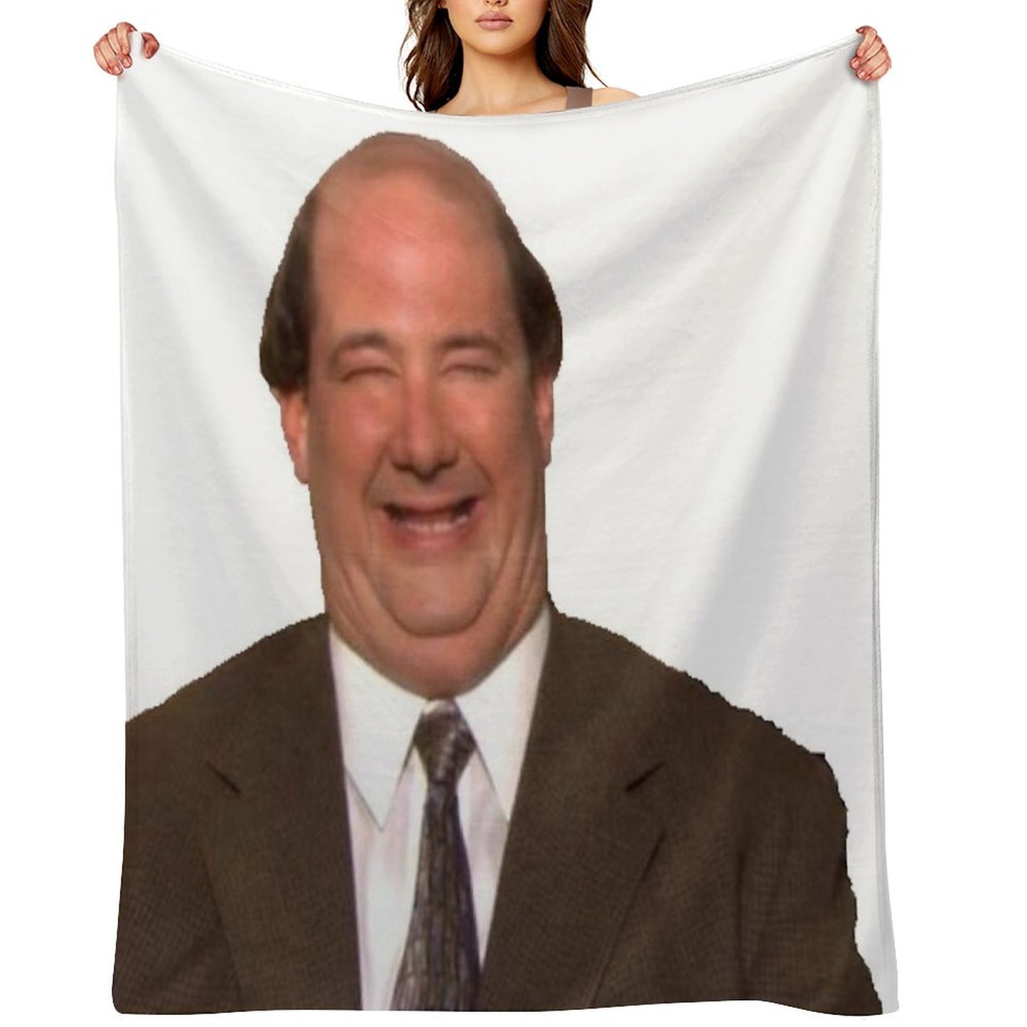 Kevin The Office Throw Blanket