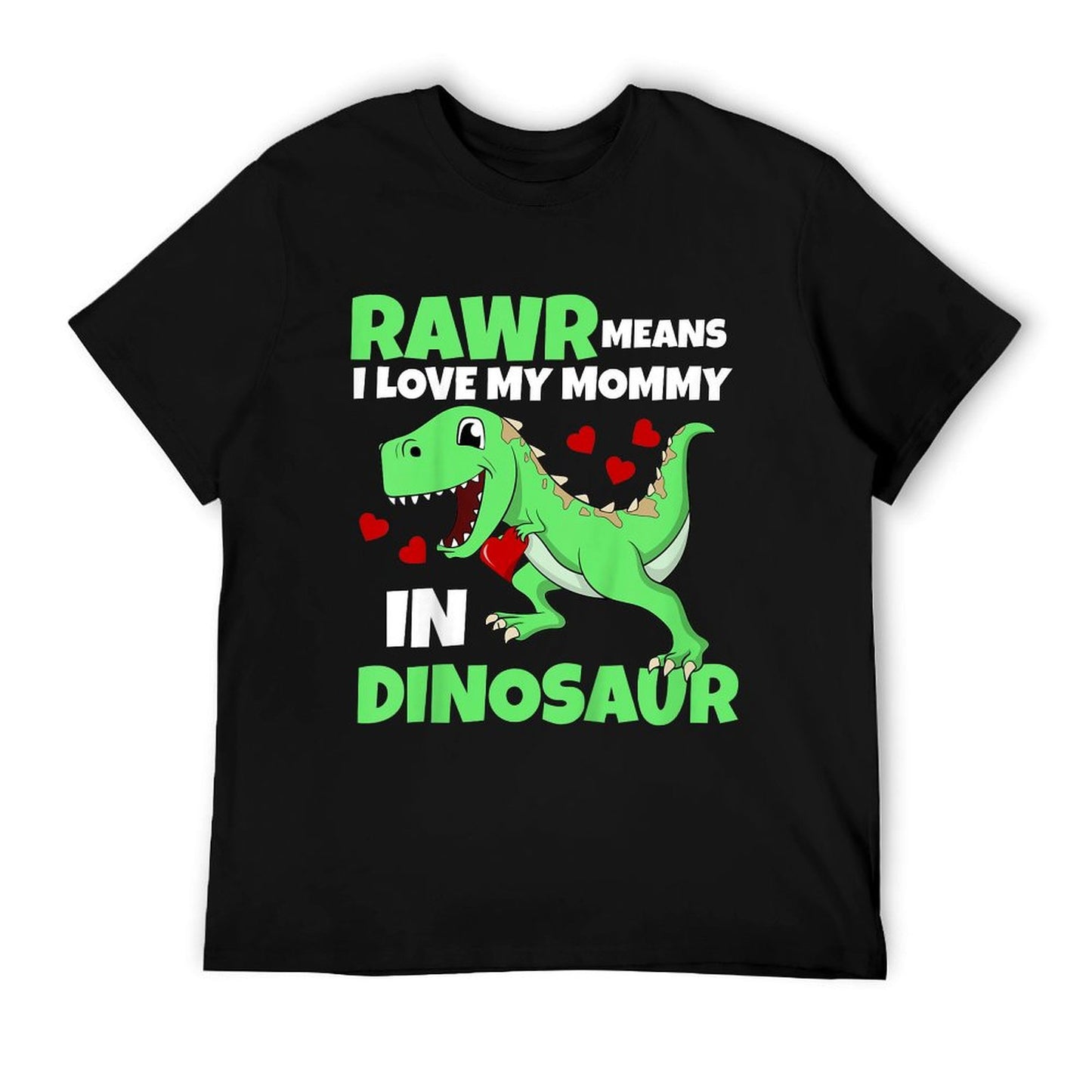 Kids I Love My Mommy Rawr Dinosaur Mom Mother&#39;s Day Toddler Boy T-Shirt