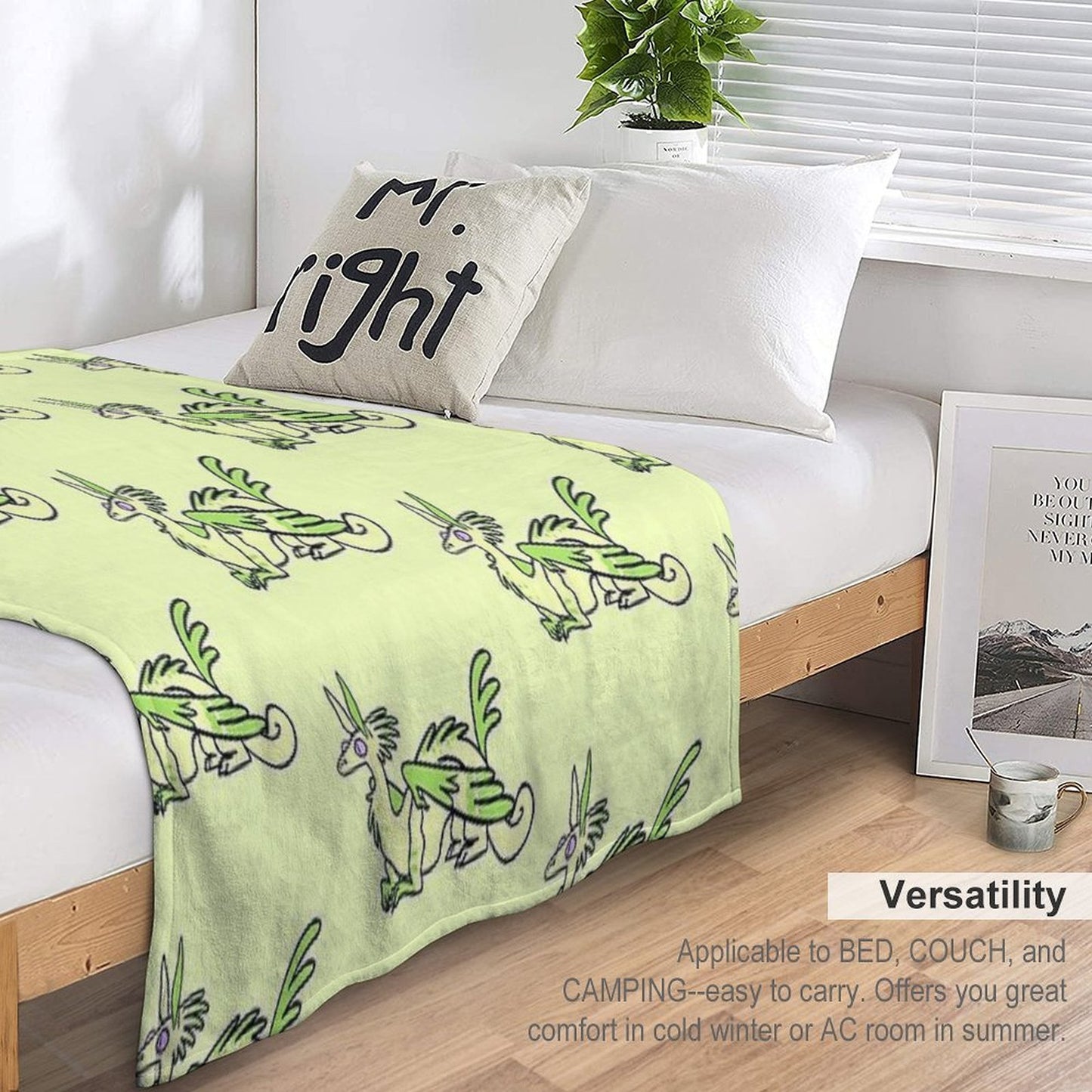 Willowyrm Throw Blanket