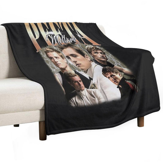 Peeta Mellark Vintage Unisex , Limited Peeta Mellark Vintage T-, Gift Unisex T-, Best Peeta Mellark Sweat Gift Idea Fan Throw Blanket