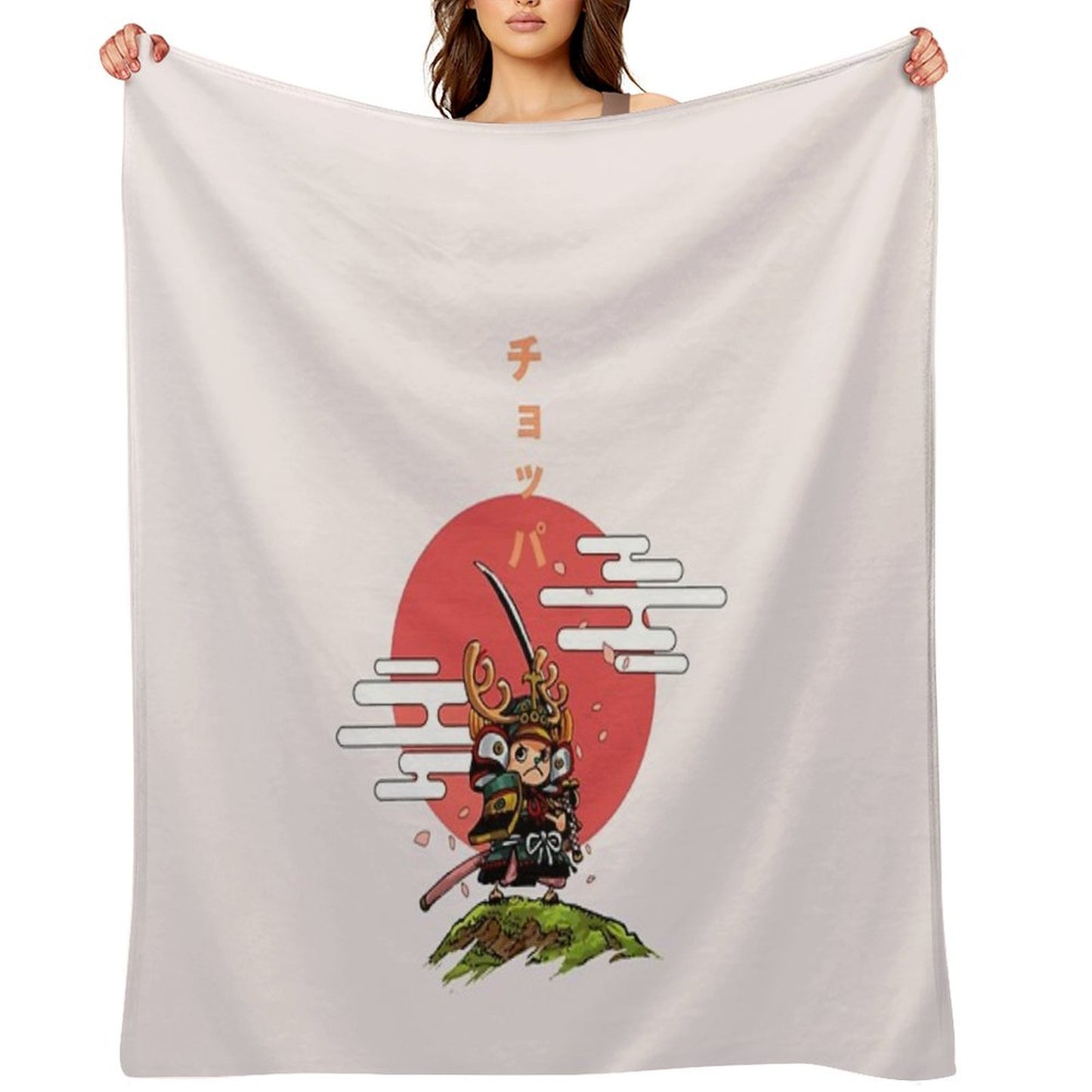 Tonyy Cho Pper Wan0 Warrior Throw Blanket