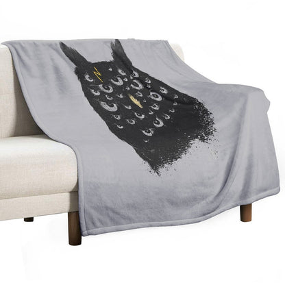 The Untold Creature Throw Blanket