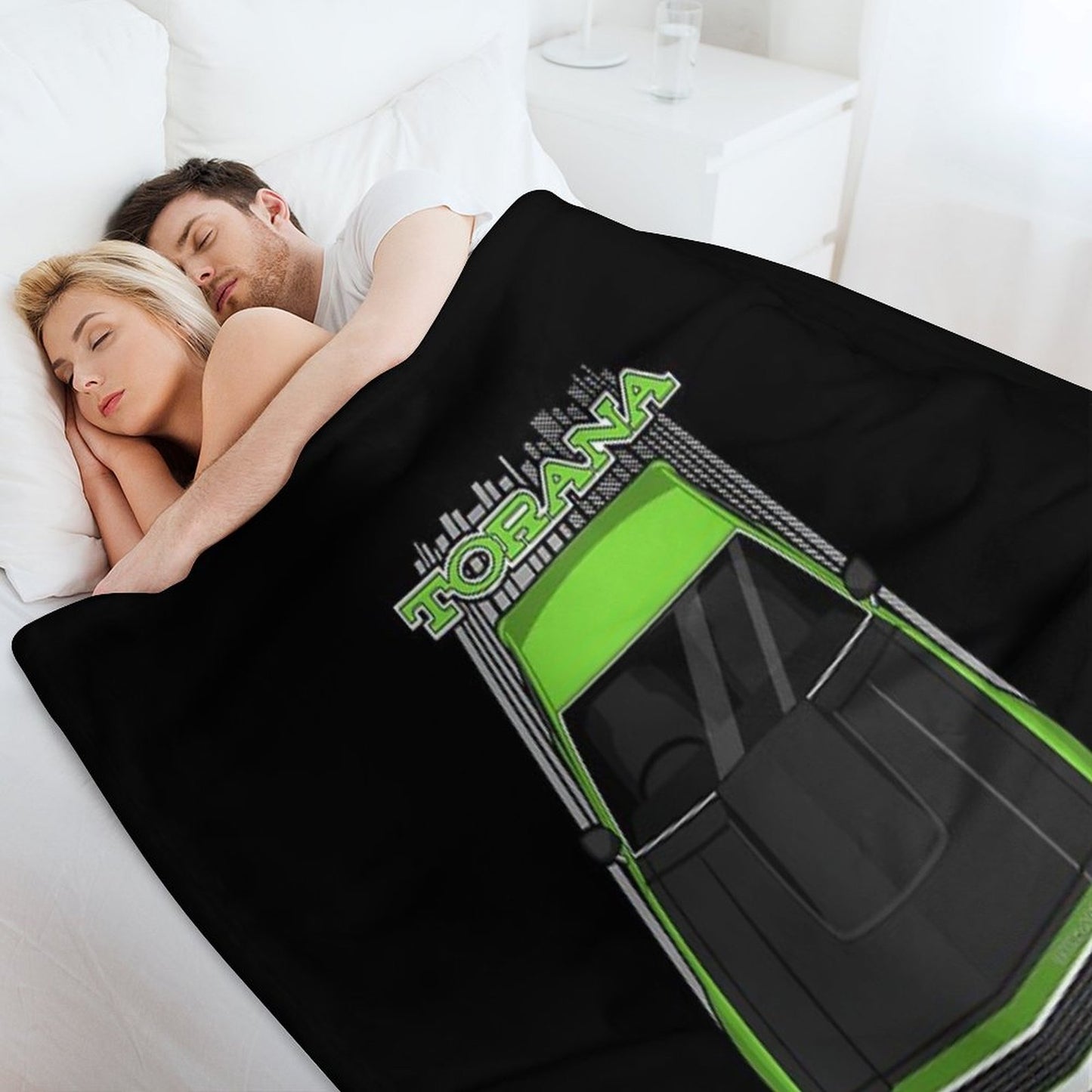 Holden Torana A9X - Green Throw Blanket