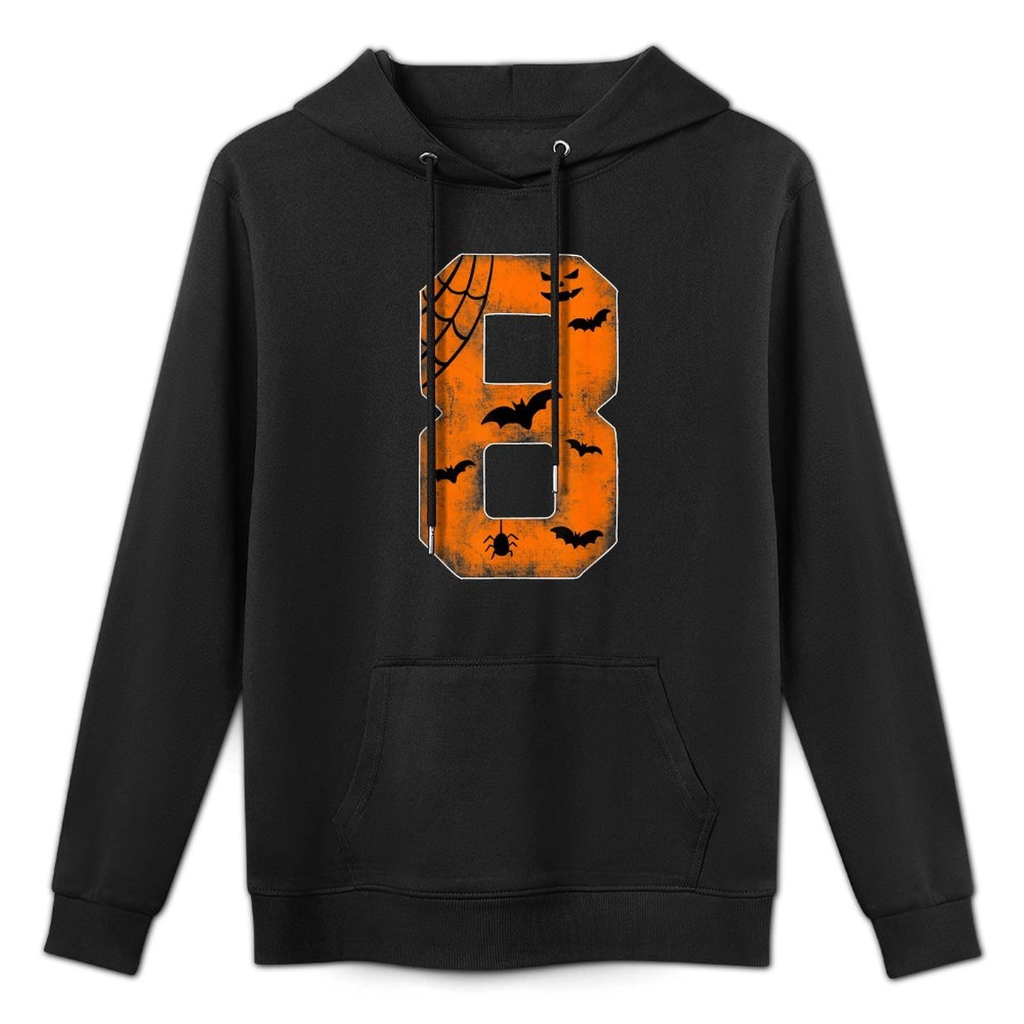 Number 8 8th Birthday Boy Eight Halloween Happy Birthday Versatile Streetwear Hoodie