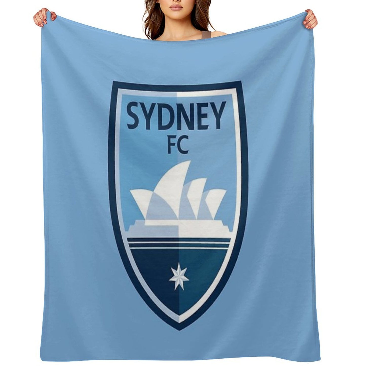 Sydney FC Throw Blanket