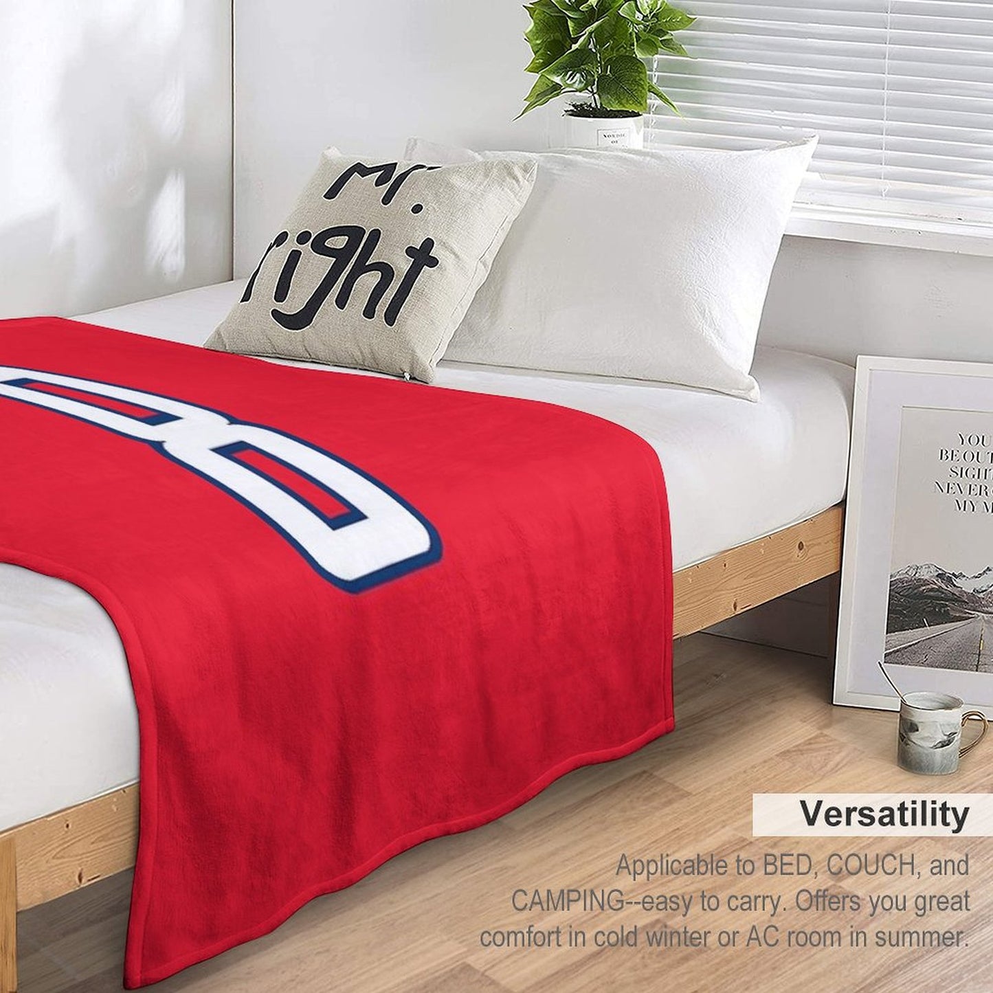 Alex Ovechkin 8 Throw Blanket