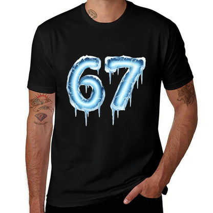 Funny Six Seven 6 7 Meme Winter Unique Cool 6 7 Christmas  Eco-friendly Material T-Shirt