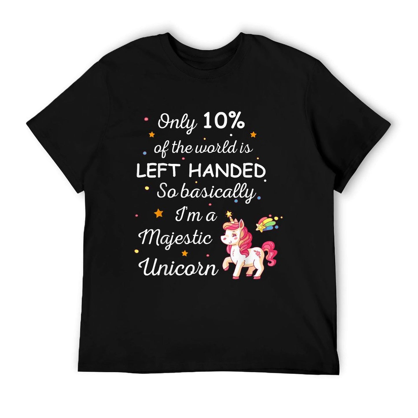 Left Handed Tshirt for Proud Lefty People Funny Unicorn T-Shirt