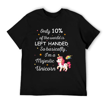 Left Handed Tshirt for Proud Lefty People Funny Unicorn T-Shirt