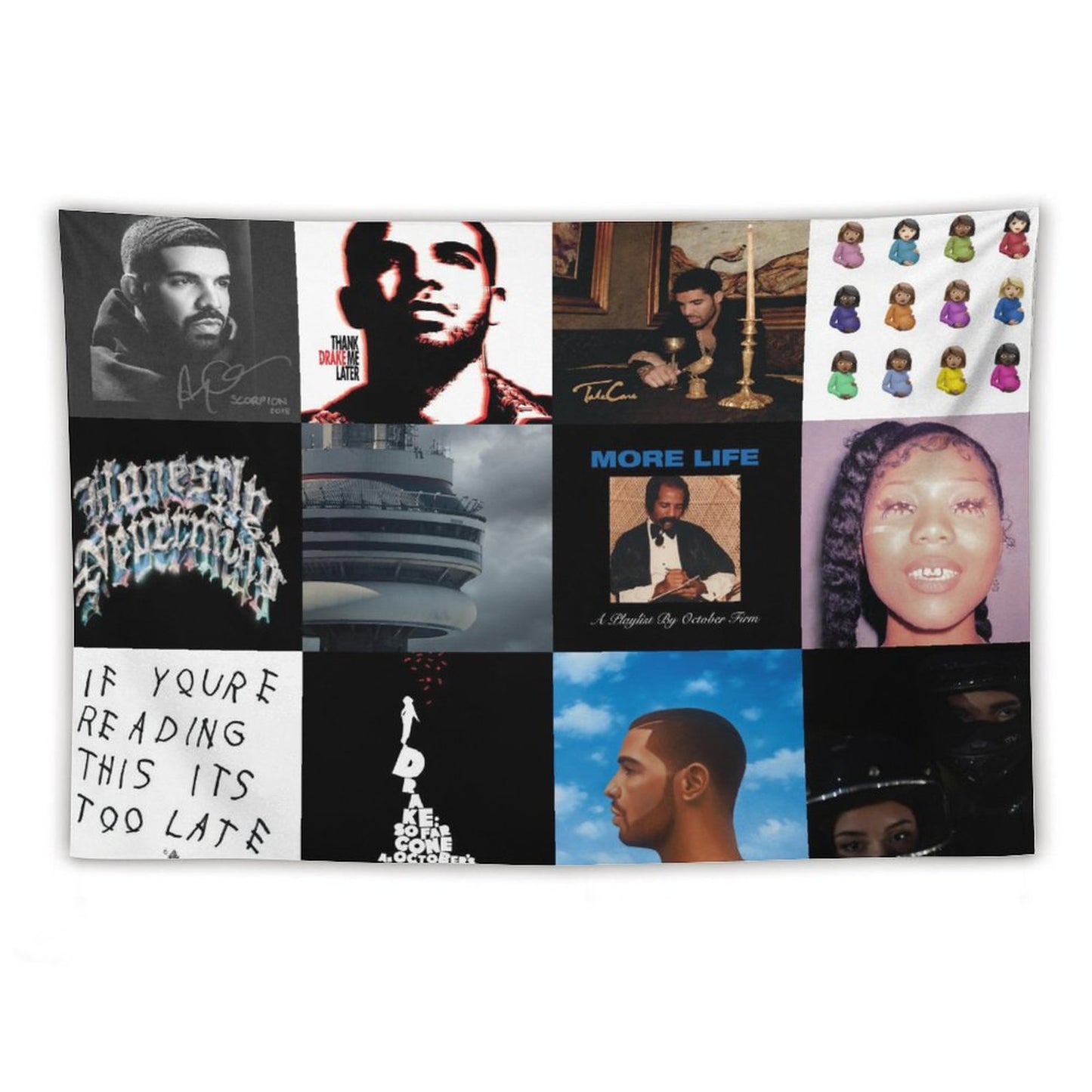 Drake Rapper Album Colletion Tapestry